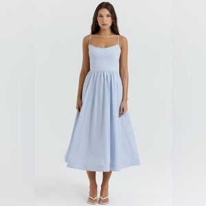 House of CB Lolita soft blue corset sundress